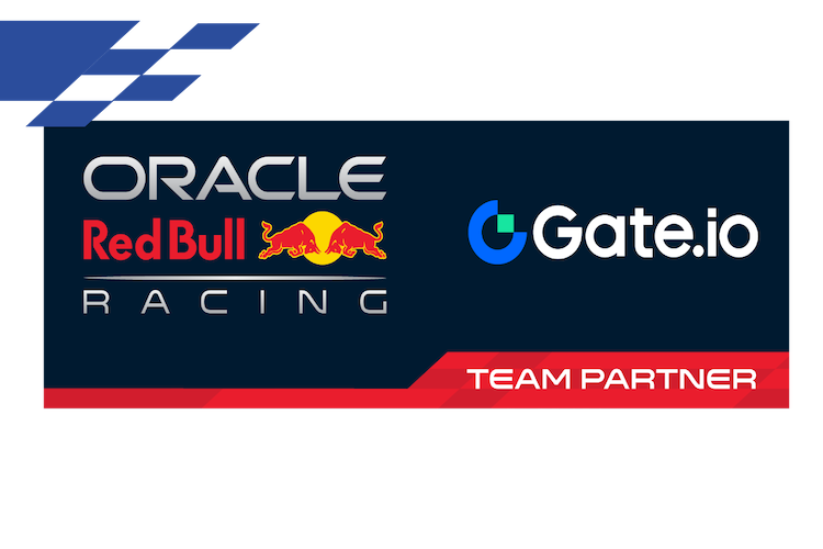 Red Bull Racing arbeitet jetzt mit Gate.io zusammen