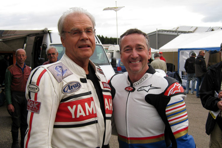 Dieter Braun (links) und Freddie Spencer