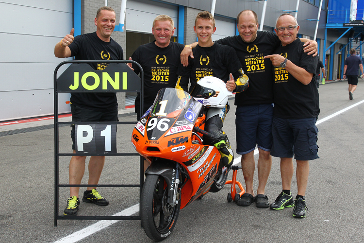 Im Vorjahr war das Team Freudenberg unter anderem in der IDM Moto3 erfolgreich