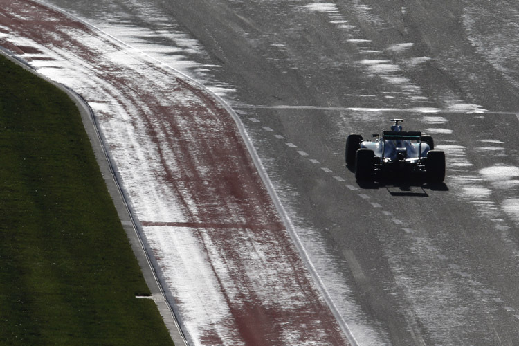 Lewis Hamilton drehte im ersten freien Training zum US-GP die schnellste Runde