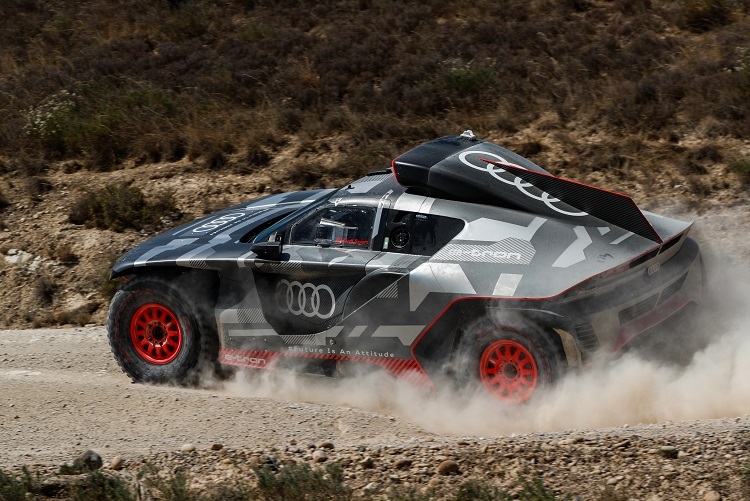 Audi RS Q e-tron - Dakar Test Zaragoza