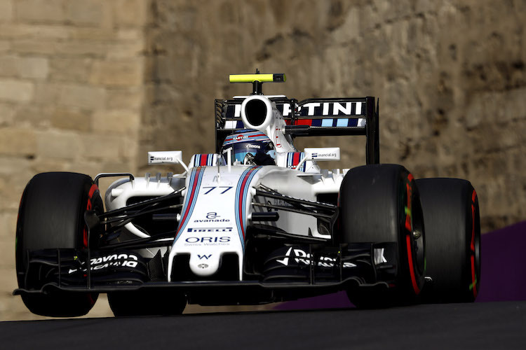 Valtteri Bottas in Baku 2016