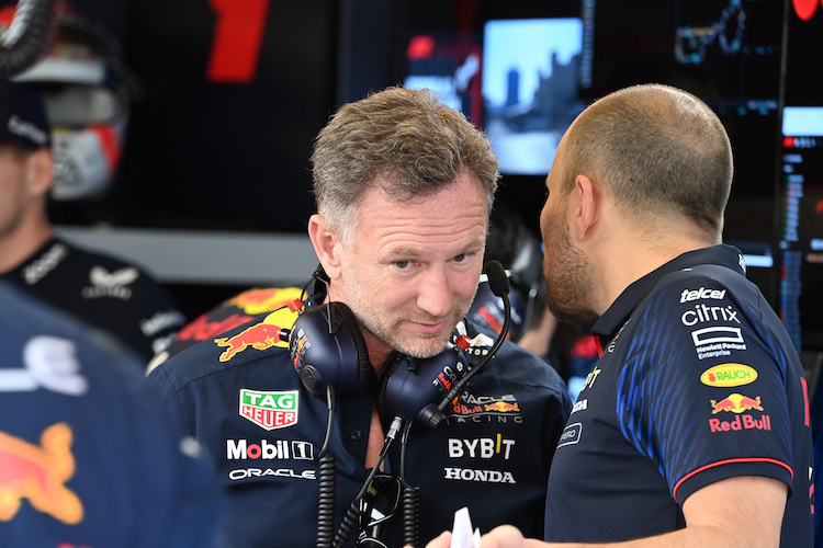 Red Bull Racing-Teamchef Christian Horner