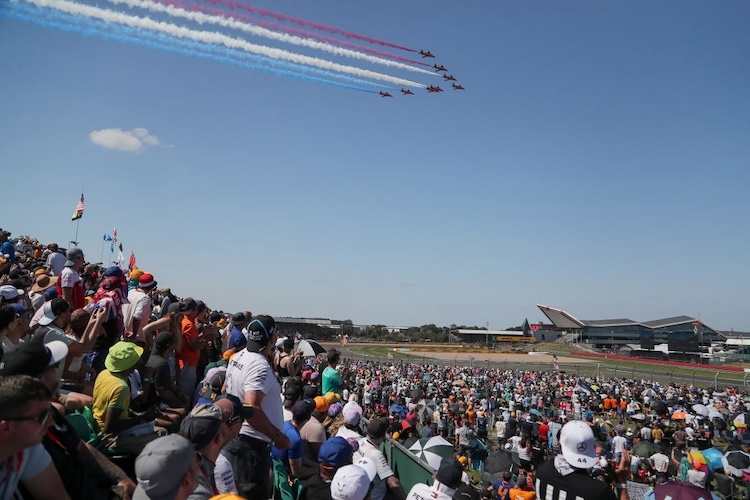 Mitten in der Corona-Pandemie und trotzdem volles Haus: Der Formel-1-GP 2021 in Silverstone