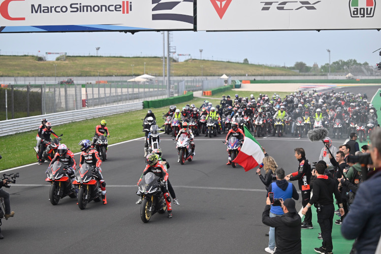 Auch die Parade mit den MotoGP-Piloten wird am Samstag stattfinden