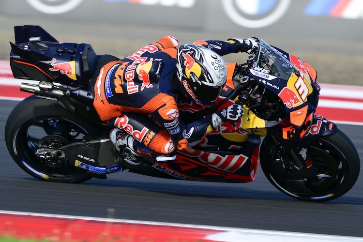 Pedro Acosta beendete das Zeittraining auf Platz 3