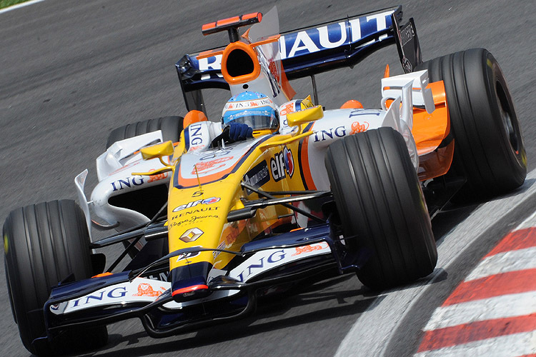 Fernando Alonso im Renault