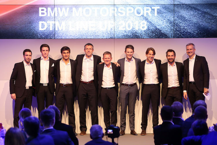 Der BMW-Kader für 2018