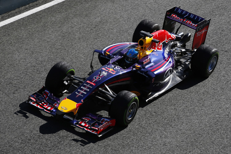 Typisch Adrian Newey: Der Red Bull Racing RB10 wirkt wie aus einem Guss