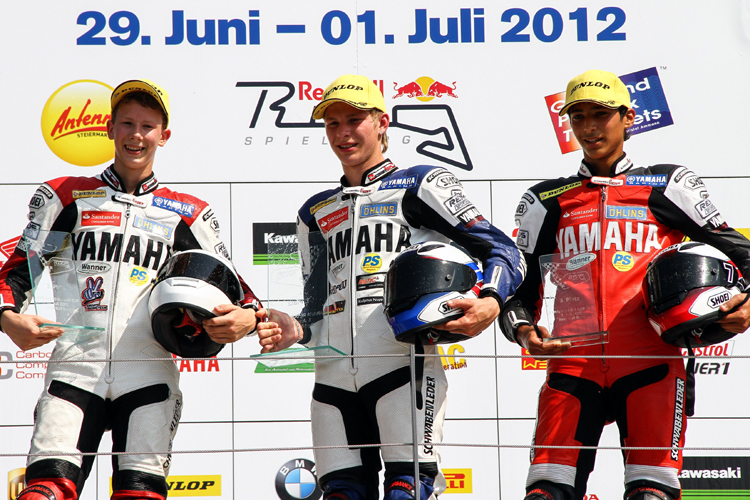 Yamaha Cup Siegerehrung Red Bull Ring