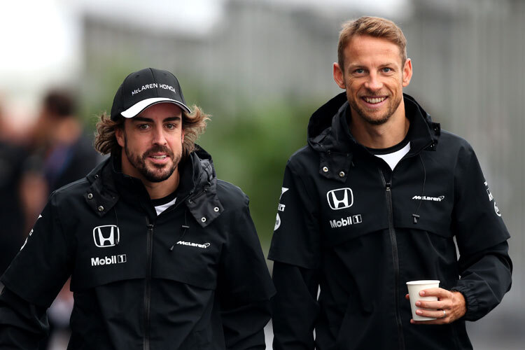 Fernando Alonso und Jenson Button hoffen, dass Red Bull auch 2016 in der F1 sein wird