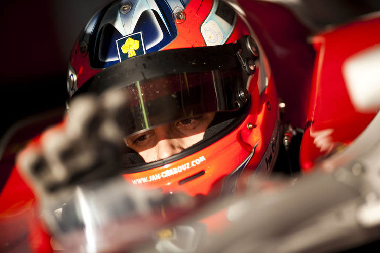 Jan Charouz beim GP2-Test in Le Castellet