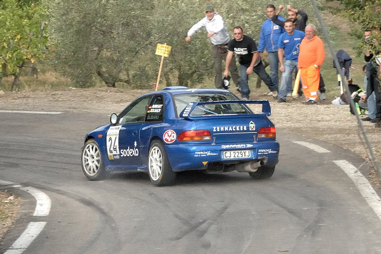 WRC-Premiere für Burkart in San Marino