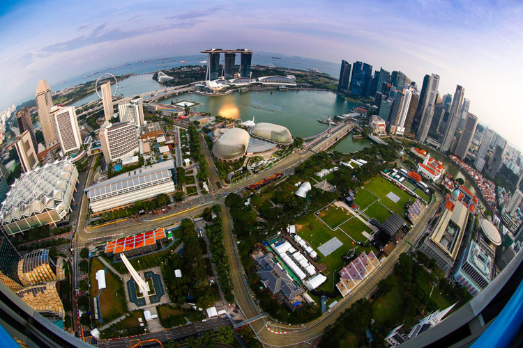 Singapur: Wir gehen vom Tag ...