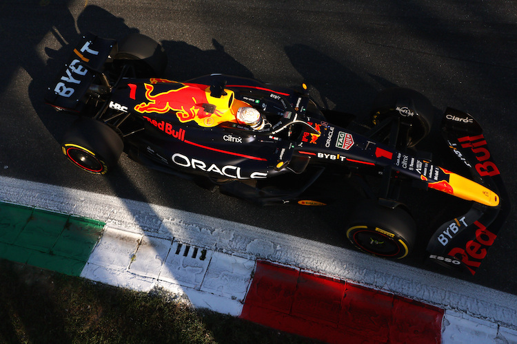Max Verstappen startet von Position 7 in den Italien-GP