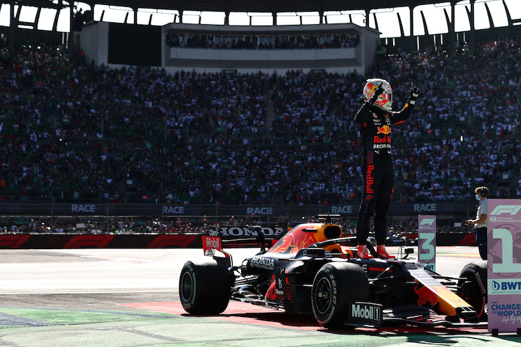 Max Verstappen im Mexiko