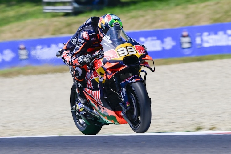 Dritter im FP1, Schnellster geradeaus: KTM-Pilot Brad Binder