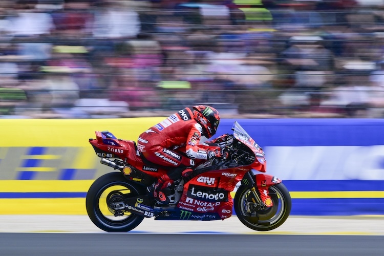 Rapide mais pas heureux : le pilote Ducati Bagnaia (3e)