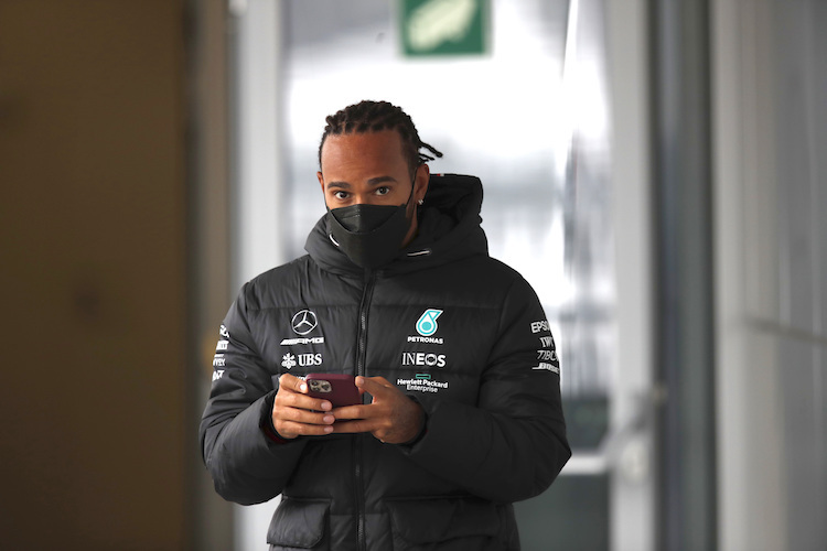 Lewis Hamilton in Sotschi