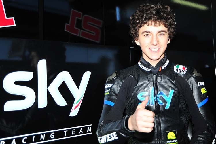 Bagnaia: Neu im Team Sky VR46 von Valentino Rossi