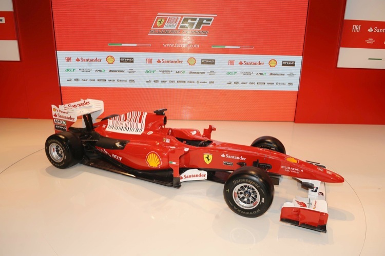 Ferrari F10 Präsentation