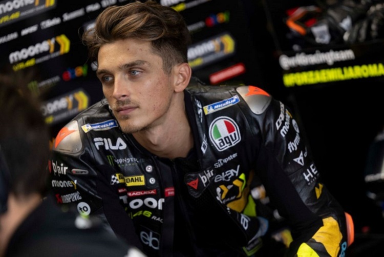 Fleissig getestet: Insgesamt 88 Runden lang feilte Luca Marini an den Einstellungen der Ducati GP22