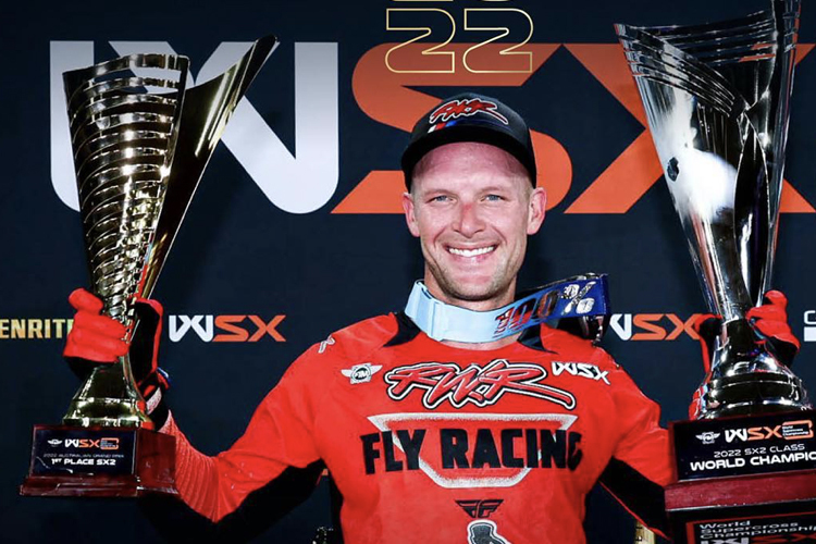 Shane Mc Elrath wurde SX2-Weltmeister im Supercross 