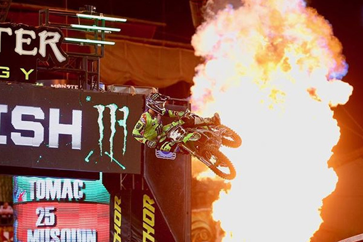 Eli Tomac siegt auch in Tampa