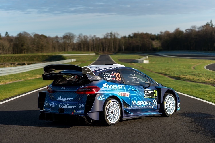 Der Ford Fiesta WRC 2019 von M-Sport
