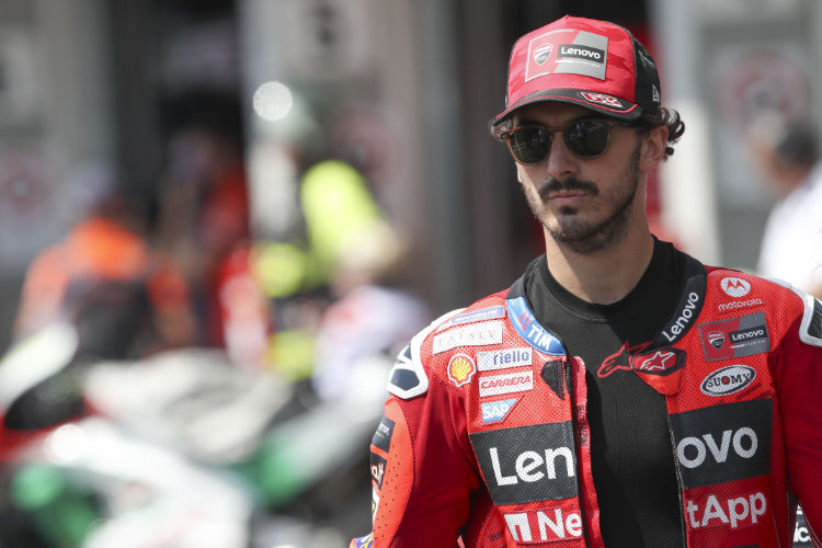 Pecco Bagnaia ist zunehmend verzweifelt