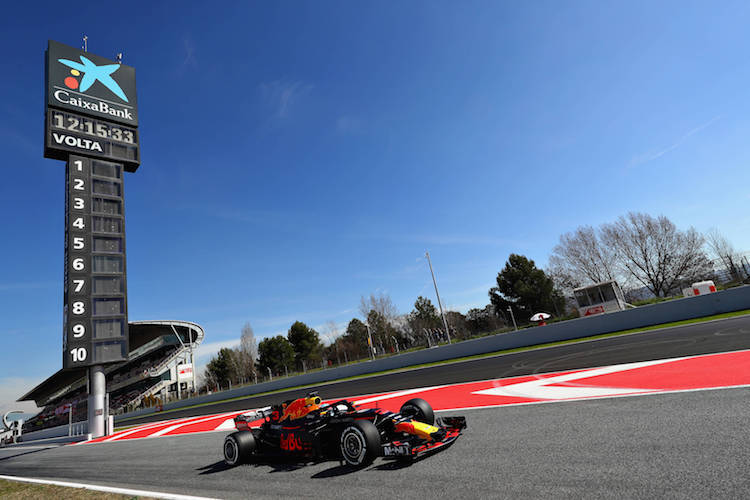 Daniel Ricciardo geht auf die Bahn