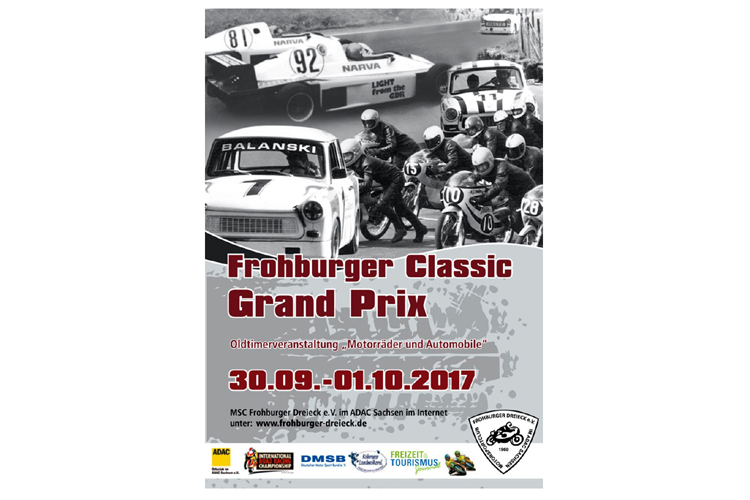 Am 30. September und 1. Oktober 2017 steht der Frohburger Classic Grand Prix an