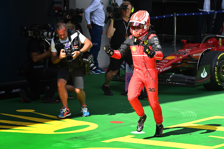 Charles Leclerc hat seinen fünften Grand Prix gewonnen