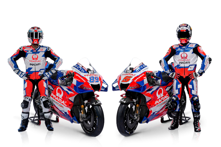 Jorge Martin und Johann Zarco sind bereit für die MotoGP-WM 2022