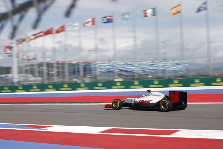 Romain Grosjean holte für Haas zum dritten Mal Punkte