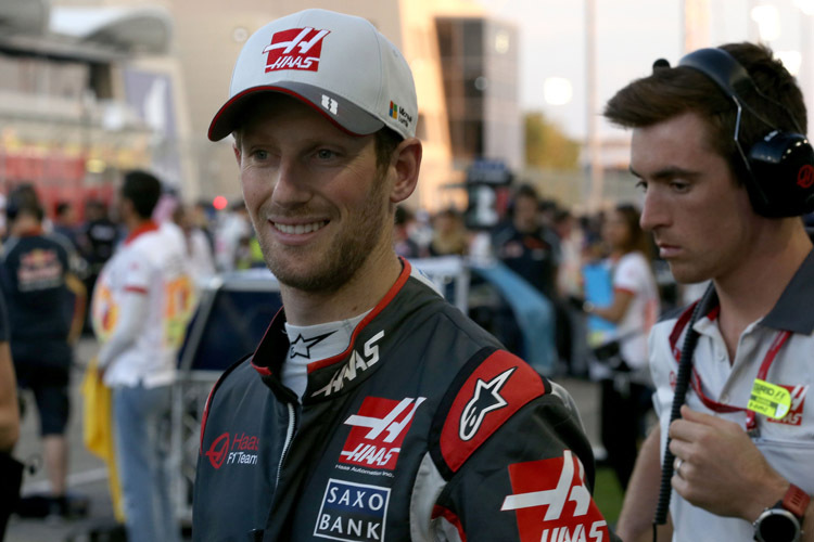 Romain Grosjean wurde von den Formel-1-Fans auch nach dem Bahrain-GP zum Fahrer des Tages gekürt