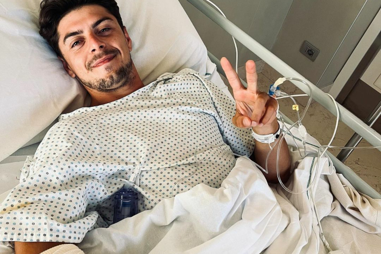 Fabio Di Giannantonio meldete sich aus dem Krankenhaus