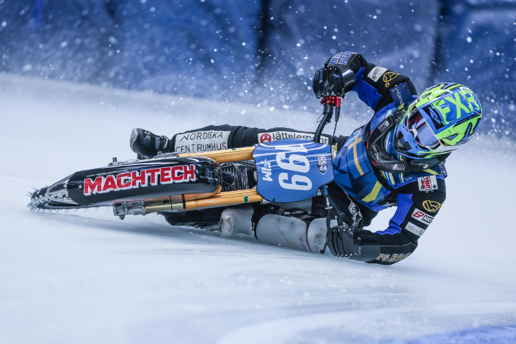 Weltmeister Martin Haarahiltunen kommt immer besser in Fahrt