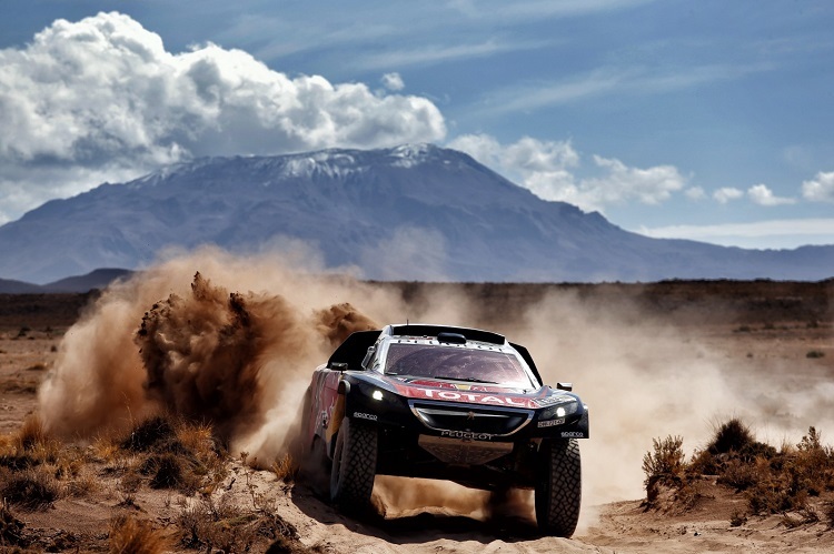Der Peugeot 2008 DKR erstmals nach der Rallye Dakar wieder am Start