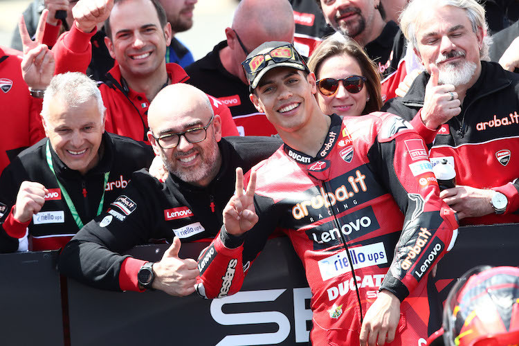 Michael Rinaldi findet klare Worte für den Erfolg des Ducati-Teams
