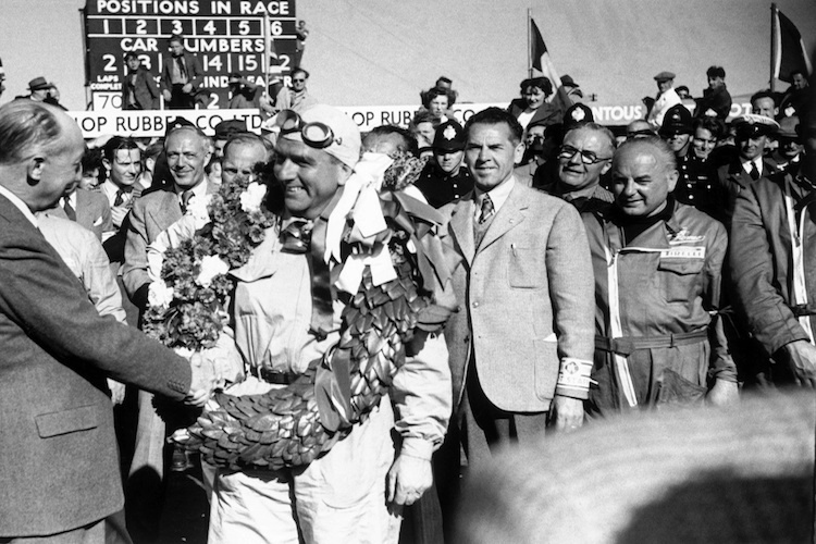 Nino Farina: Erster Sieger der Formel-1-WM, 1950 in Silverstone