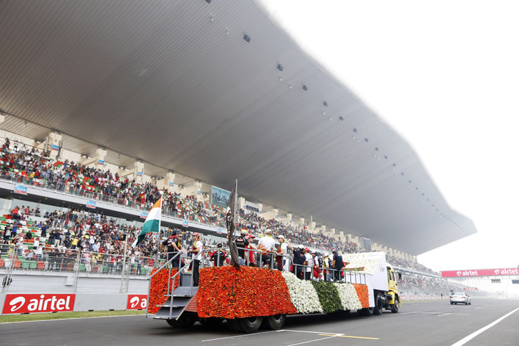 Martin Sorrell will die Formel 1 wieder in Indien fahren sehen