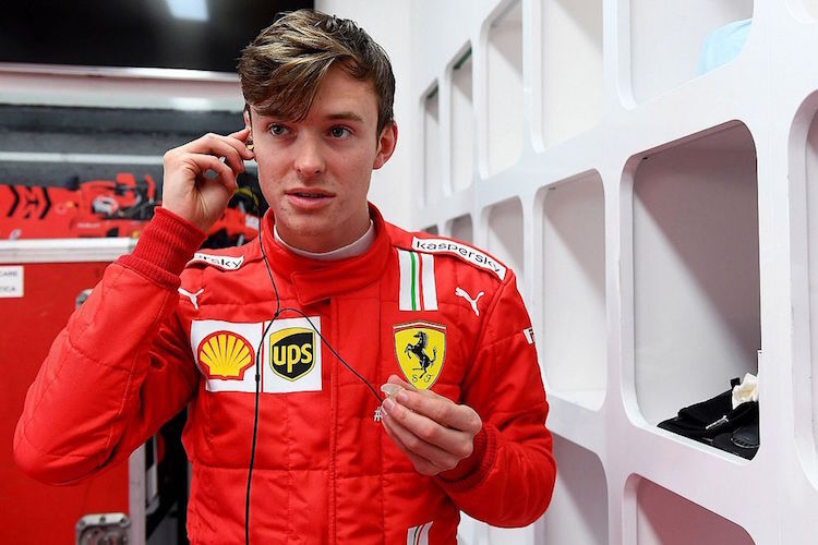 Callum Illott gehörte zur Fahrerakademie von Ferrari