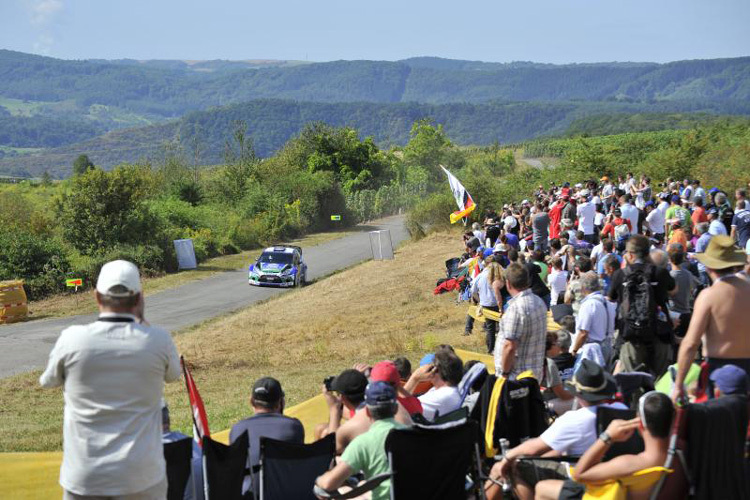 Shakedwon der Rallye Deutschland 2012