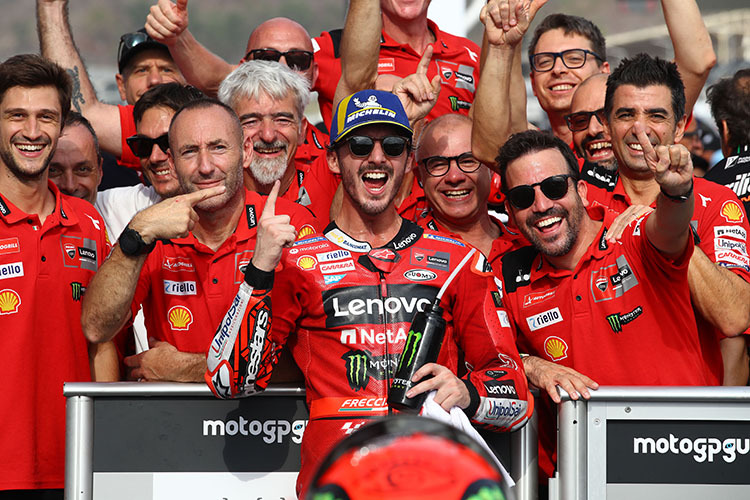 Pecco Bagnaia: Erster GP-Triumph seit zwei Monaten 