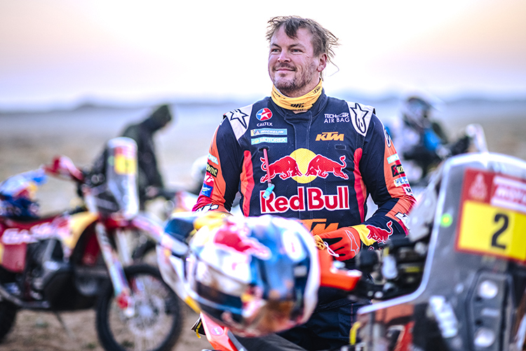 Toby Price, Red Bull KTM Factory Racing: gute Ausgangsposition für morgen