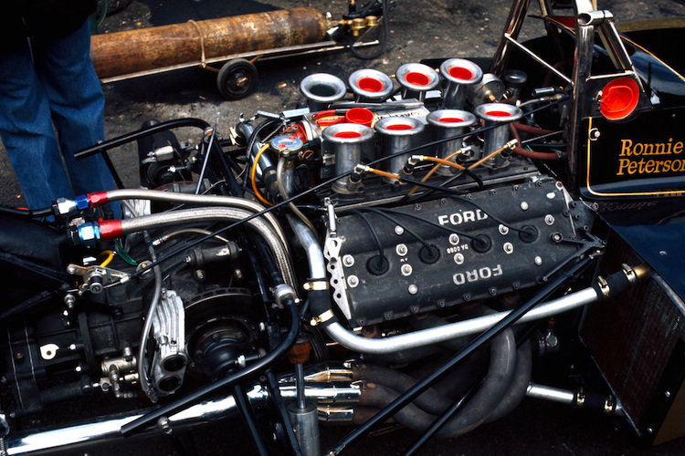 Jahrelang war der bei Cosworth gebaut Ford-V8 das Mass der Formel-1-Dinge
