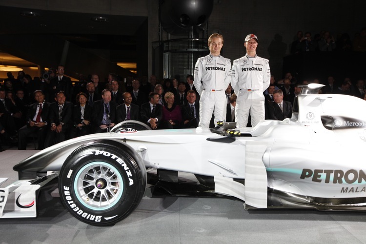 Mercedes Grand Prix Präsentation