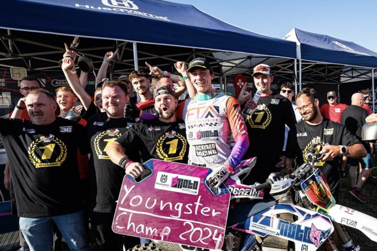 Nico Greutmann gewann den ADAC MX Youngsters Cup