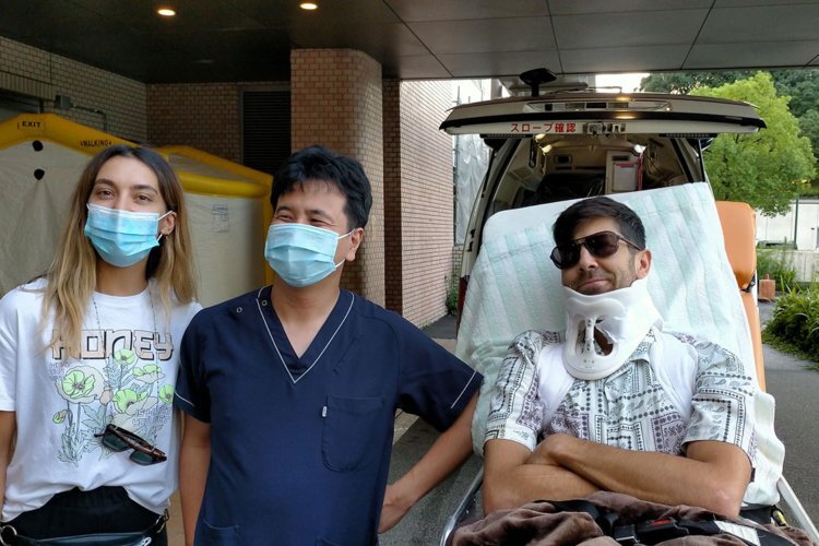 Gino Rea wurde aus dem Krankenhaus in Japan entlassen